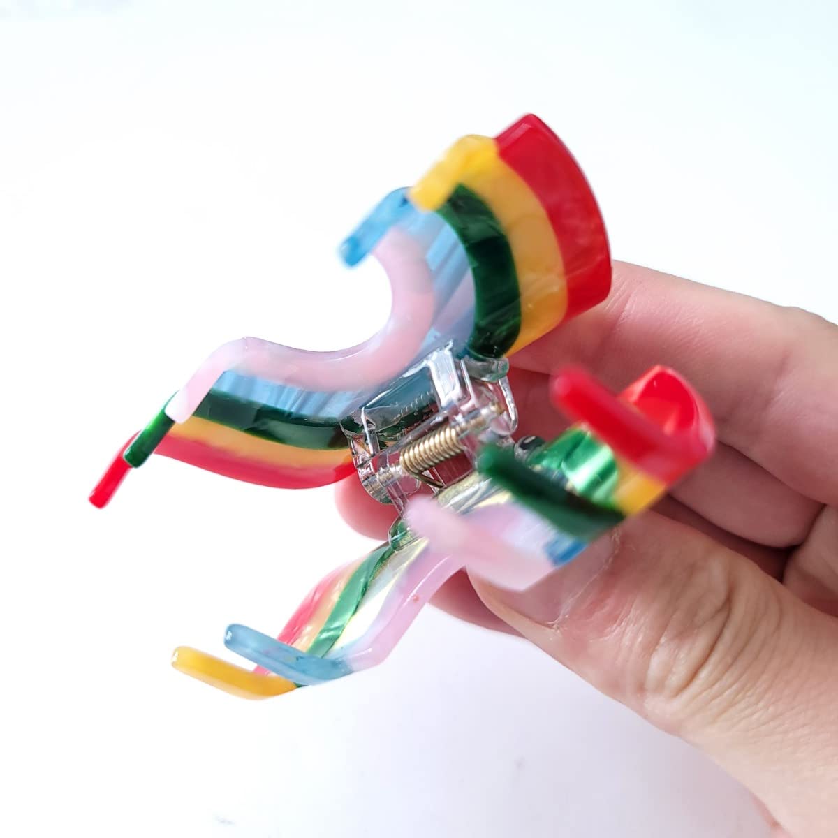 Colorful Rainbow Claw Clip/Hair Clip