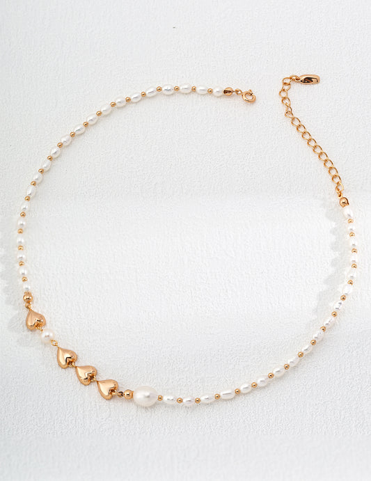 LOVE Pearl Necklace